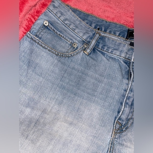 Y2K GAP Men’s size 34 Light Wash Jean Shorts grunge - Picture 3 of 12